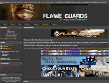Tablet Screenshot of flame-guards.com